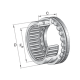 Needle Roller Axial Ball Bearings -- NKX12-Z-XL