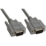 Amphenol CS-DSPMHD15MM-002.5 15-Pin (HD15) Premium HD D-Sub Cable - Double Shielded + EMI Cage - Male / Male 2.5ft -- CS-DSPMHD15MM-002.5