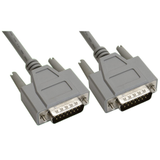 Amphenol CS-DSSMDB15MM-002.5 15-Pin (DB15) Standard Shielded D-Sub Cable - Male / Male 2.5ft -- CS-DSSMDB15MM-002.5