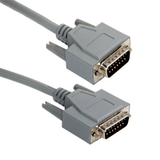 Amphenol CS-DSDMDB15MM-015 15-Pin (DB15) Deluxe D-Sub Cable - Copper Shielded - Male / Male 15ft -- CS-DSDMDB15MM-015