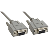 Amphenol CS-DSNULW29FF-005 DB9 Female to DB9 Female Null Modem Cable - Double Shielded - Full Handshaking 5ft -- CS-DSNULW29FF-005