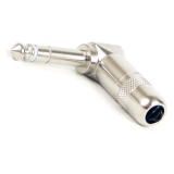 1/4" Right Angle 3 Conductor Plugs -- 236