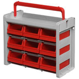 Carry box with 9 bins 9075 -- 9050.000