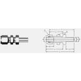 SUPERLOK BULKHEAD REDUCER - SBR -- SBR 8-8