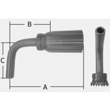 SHFHY SERIES - STAINLESS STEEL INCH TUBE STUB -- SHFHY-12-12TS90303