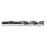Cobalt HSS End Mills -- 3 Flute - Single End Standard