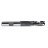 Cobalt HSS End Mills -- 3 Flute - Single End Long Reach