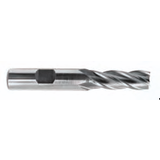 Cobalt HSS End Mills -- Metric/Inch - 2 & 4 Flute Single End Ball End