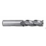 Cobalt HSS End Mills -- Coarse Pitch - 3 Flute